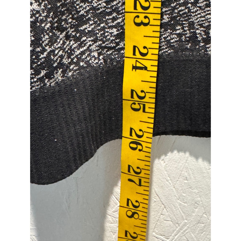 Lululemon Rest Less 1/2 Zip Pullover Black White Size 6 - Picture 9 of 9